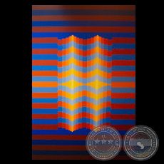 MOOVEMENT ONDULATOIRE MS 171, 1970/2004 - Obra de ENRIQUE CAREAGA